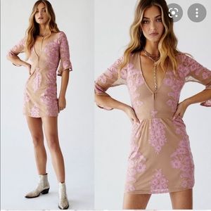 For Love and Lemons Temecula mini dress NWT